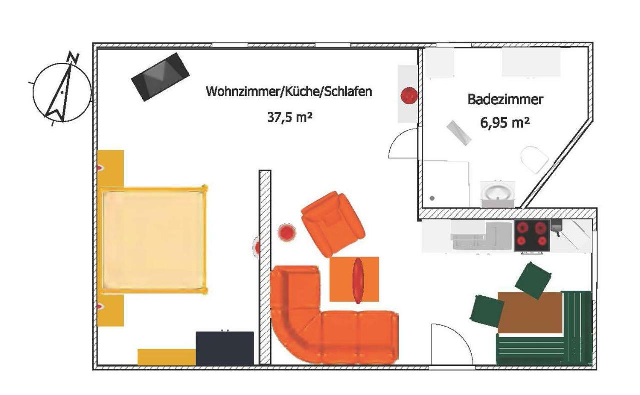 Ferienwohnung Moosdorf Stutzengrun Exterior foto
